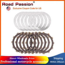 Motorcycle Clutch Friction Plates & Steel Plates Kit For YAMAHA XT660R XT660X 25KW XT660Z Tenere XVS650 Drag Star MT03 MT-03