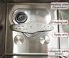 Multifunctional Stainless Steel Automatic Square Double Bowl Washbasin Desktop Dishwasher 4