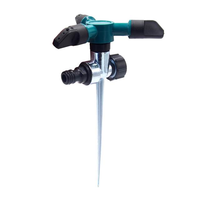 360 Rotating Lawn Sprinkler Garden Watering Yard Above Sprayer Irrigation