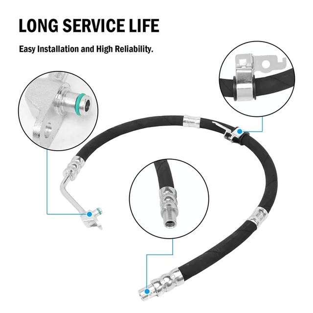 Power Steering Pipe Feed & Return For Land Rover Freelander 2 (2006-2014) - LR029185 LR001099 Replacement