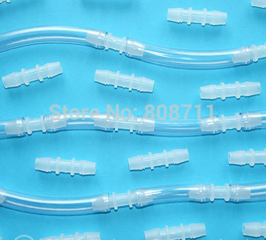 

10pcs 4mm Plastic Barbed Connector, Straight Tube Joiner,Hose Pipe Fitting, for Medical, Aquarium, Scientific use