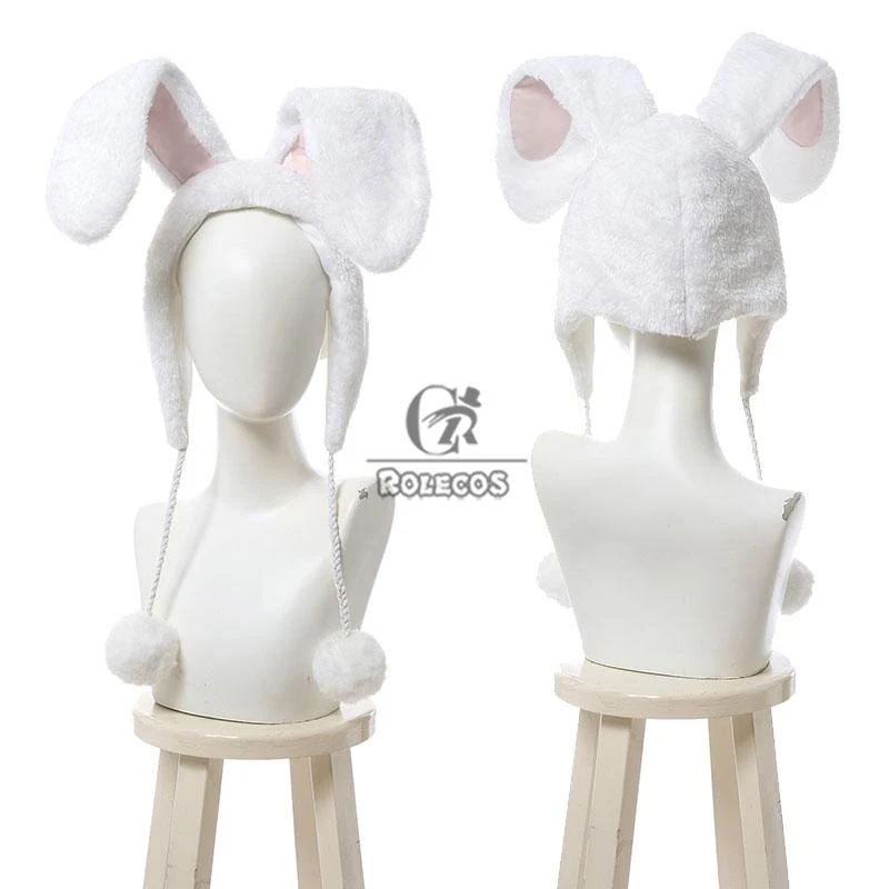 Dangan Ronp 2 Nanami ChiaKi Bunny Girl Cosplay Kostüm White Jumpsuit Halloween Outfit mit Ohren 24 Dangan Ronp 2 Nanami ChiaKi Bunny Girl Cosplay Kostüm White Jumpsuit Halloween Outfit mit Ohren 13