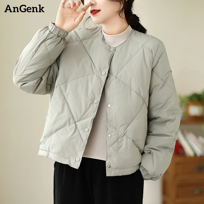 2023 가을 겨울 여성 코튼 재킷 캐주얼 파카, 일본 한국 스타일 짧은 코트, 탑 패션 의류, 숙녀 아우터, 신상