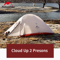 Naturehike Cloud Up 2 Tienda de Campaña Ultraligera 2 Personas, 20D Silicona Impermeable Senderismo