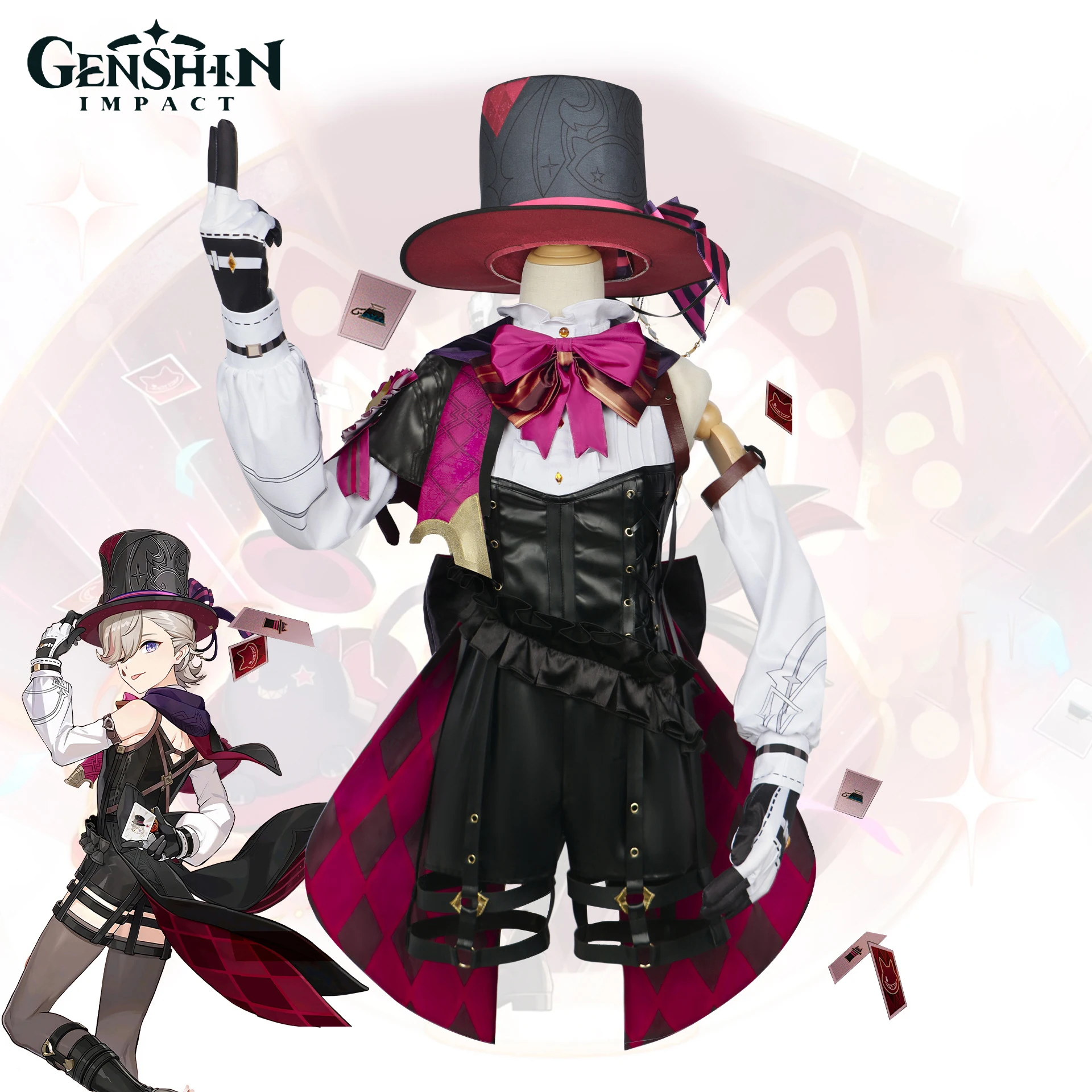 

Genshin Impact Lyney Cosplay