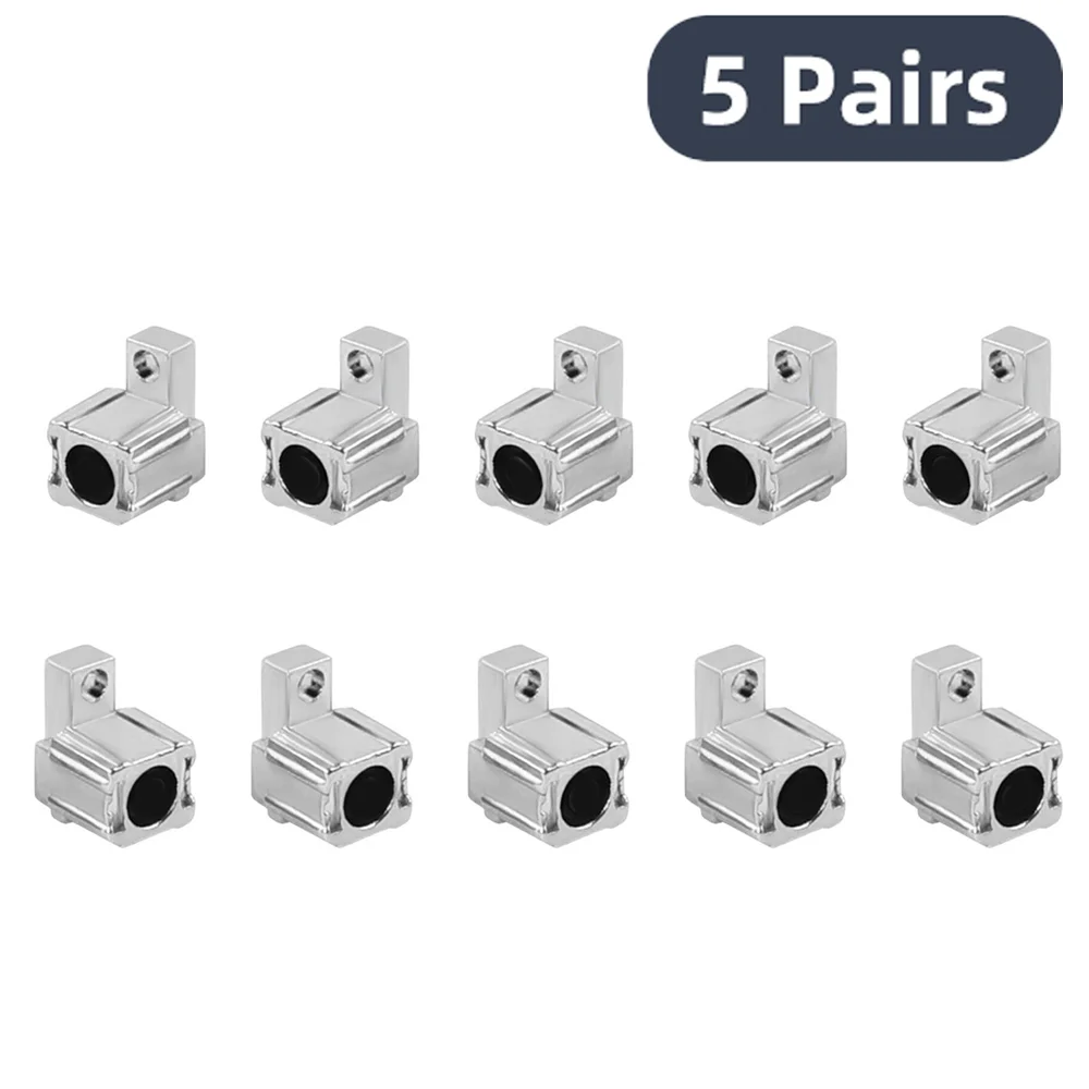 Replacement Metal Lock Buckle Latches for Joy-Con Repair - 10 Pairs