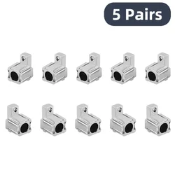 Replacement Metal Lock Buckle Latches for Joy - Con Repair - 10 Pairs (5 pairs)
