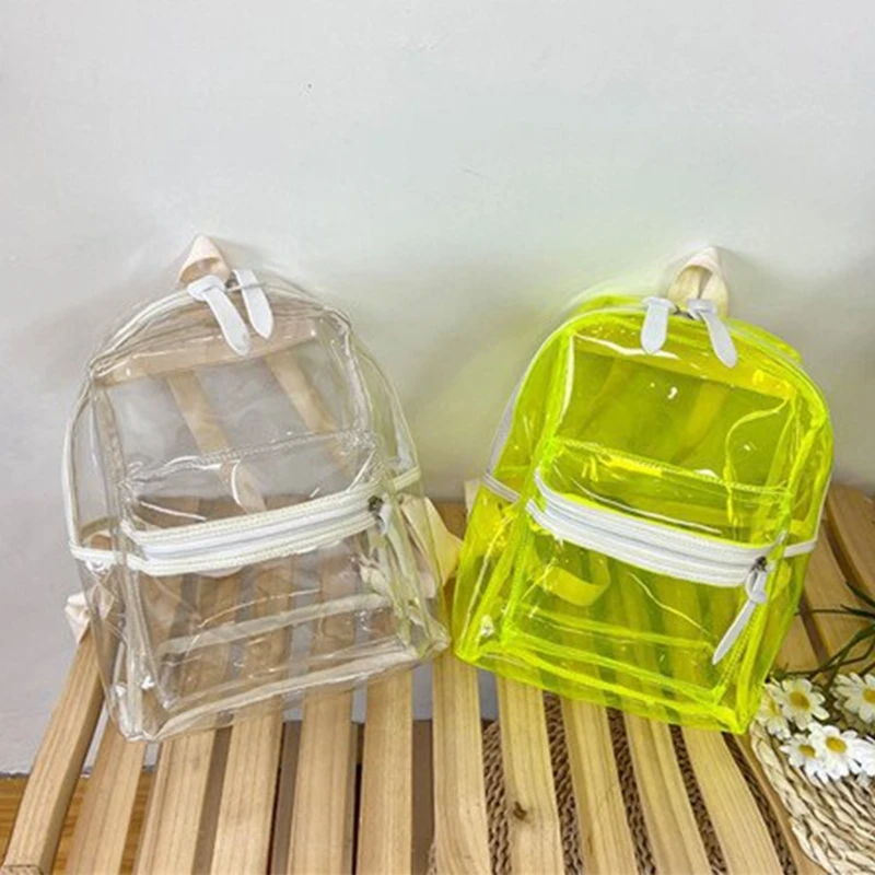 Women Backpacks Transparent Backpacks Waterproof Backpacks for Travel