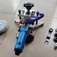 Glass safety angle chamfering machine Small pneumatic edge grinding machine Handheld glass pneumatic chamfering machine 2