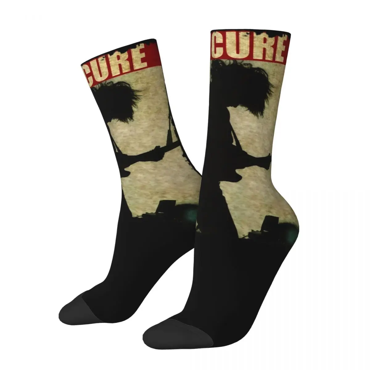 Hip-Hop Uomo Donna The Cure Boys Non Cry Socks Robert Smith Merchandise Soft Socks Super Soft Best Gift Idea