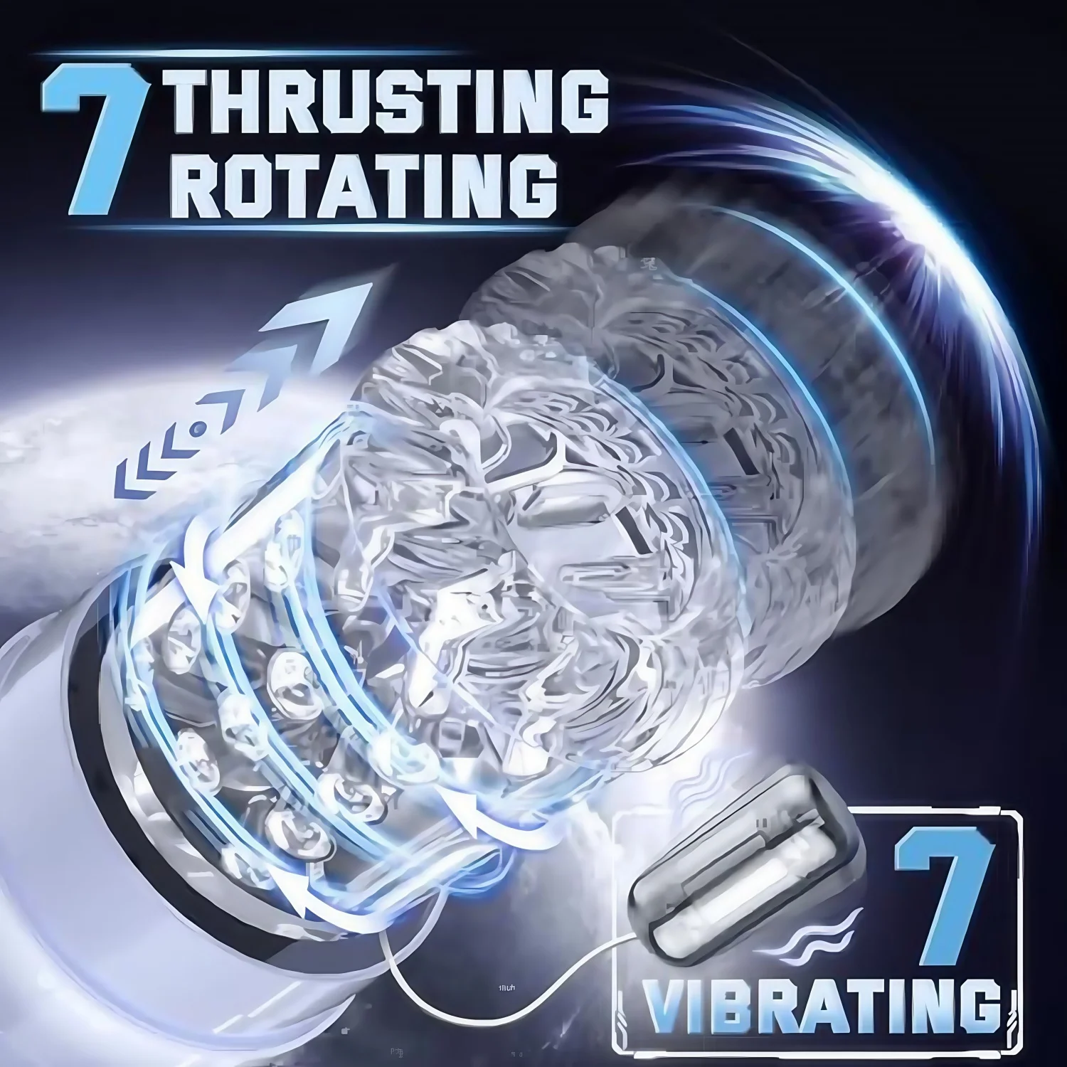 Telescopic Automatic Male Masturbator Masturbation Cup Blowjob Machine Sucking Pocket Pussy Vacuum Penis Pump Sex Toys for Men 3