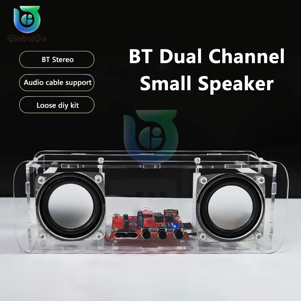 

Dual Channel Bluetooth Speaker Production Assembly Electronic Welding Kit Teaching Practice DIY Electronic Kit Component
