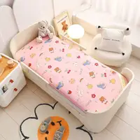 120x60CM berceau matelas enfant en bas âge matelas épais bébé berceau matelas coussin mignon lit berceau coton Double côtés bébé ensemble de literie 1