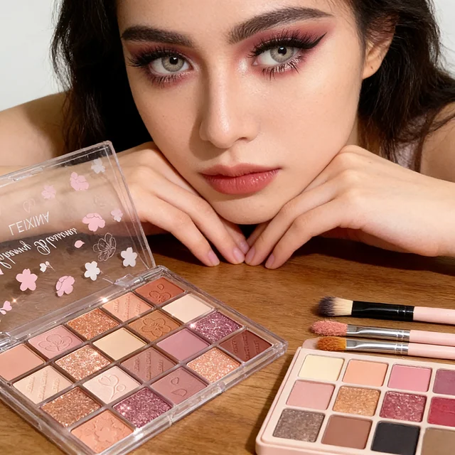 20 Color Eyeshadow Palette with Glitter, Shimmer and Matte – Eye Makeup