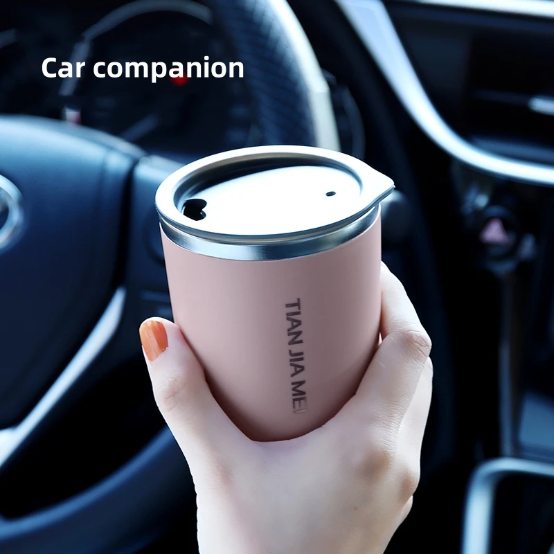 Stainless Steel Thermal Coffee Mug Leak Proof Travel Cup