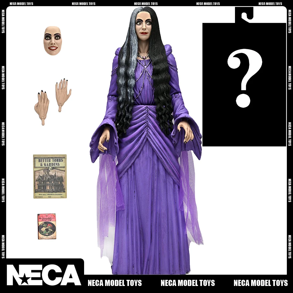 

Original NECA 56094 The Munsters (2022) Ultimate Lily Munster 7” Scale Action Figure Collection Model Toys Christmas Gift