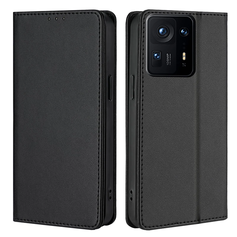 Luxury Leather Flip Cover Phone Protective Case with Card Slot