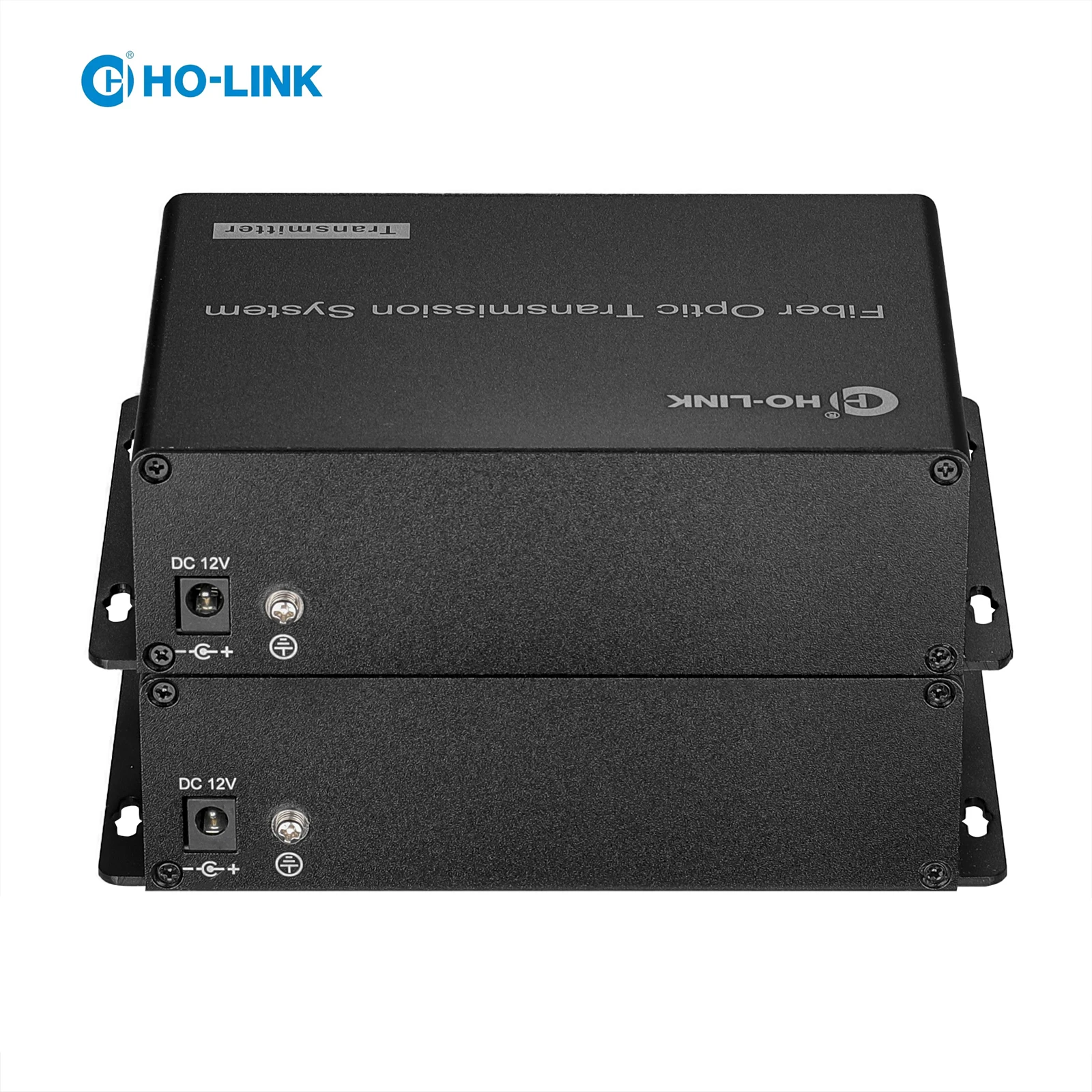 9/125u single mode 4 channels 3-pin XLR banlanced audio over fiber media converter