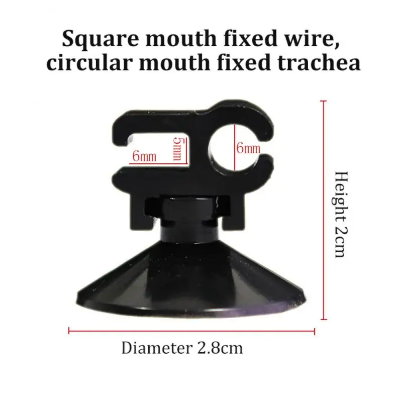 Wire Organizer Black White Power Line Buckle Wire Finisher Ventose Per Air Line Tubo Di Fissaggio Morsetti Supporto Forniture Per Acquari