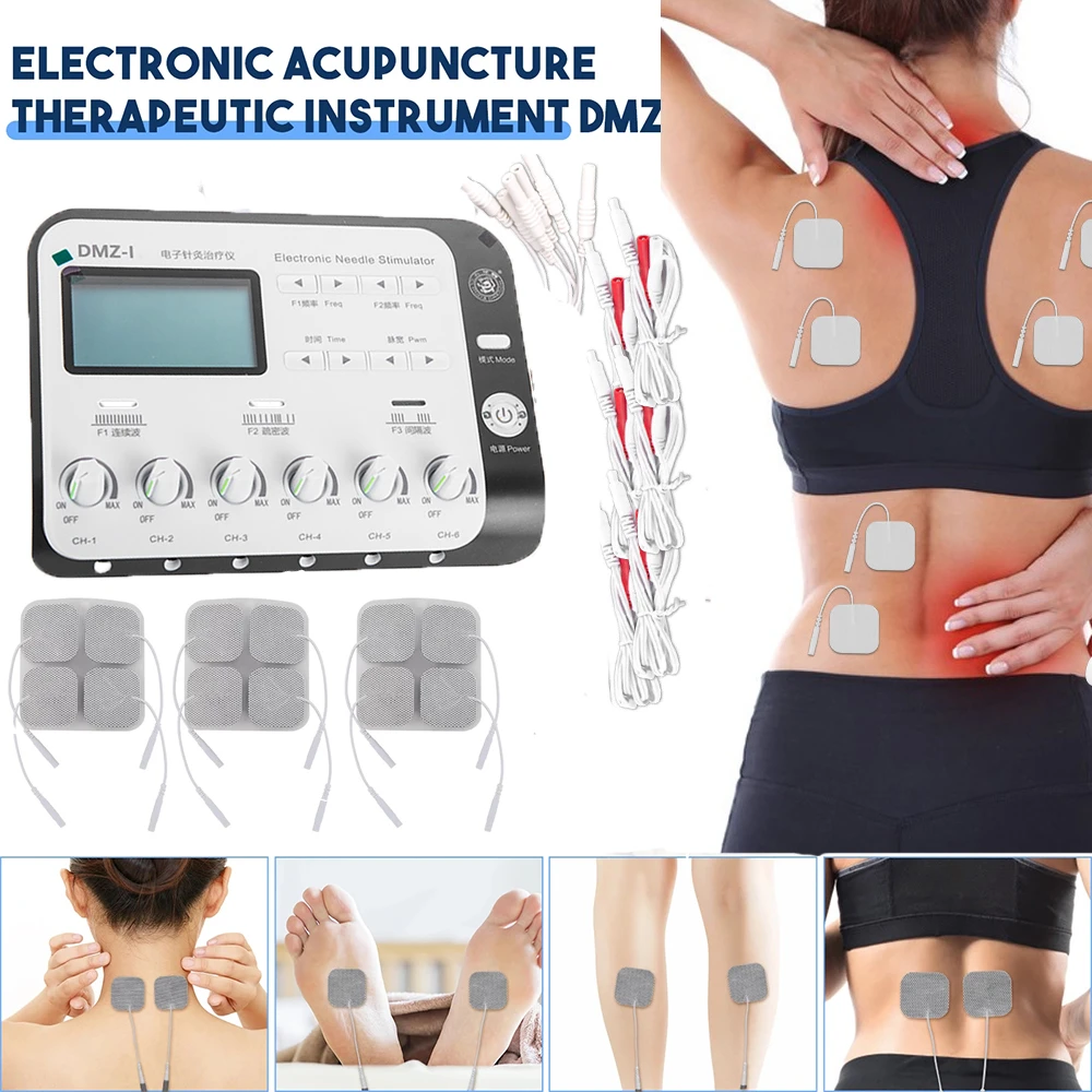 6 Output Electric Electroacupuncture Acupuncture Needle Body Muscle
