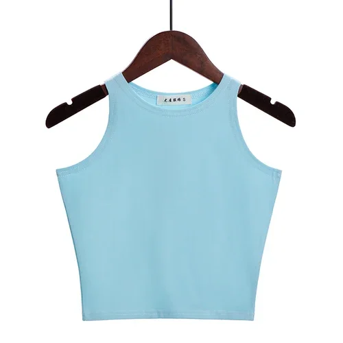 ตัวเลือกสินค้า เสื้อ Crop Top เซ็กซี่ แฟชั่น ผู้หญิง หลากสี