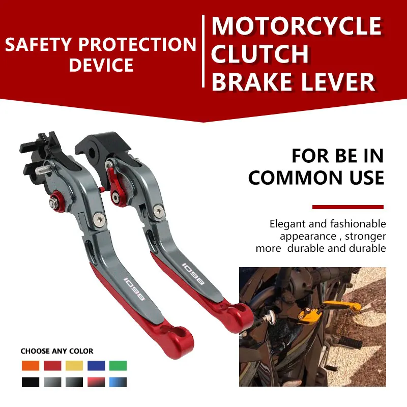 

Для DUCATI 1098/S/Триколор 1098 1098S 1098 триколор 2007-2008 CNC алюминиевая складная регулировочная ручка тормоза сцепления