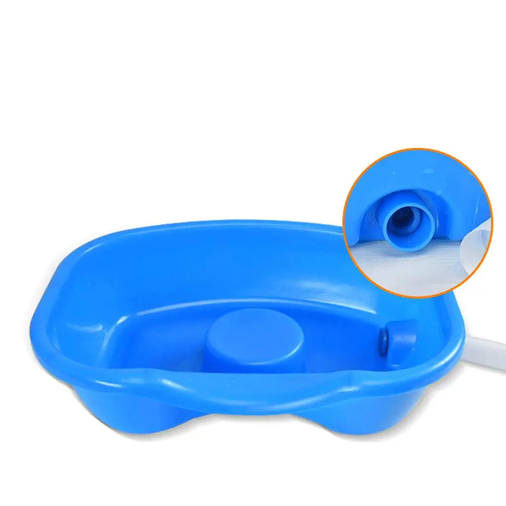 Portable Bed Shampoo Basin Handy Washing Bedside Elderly Bedridden
