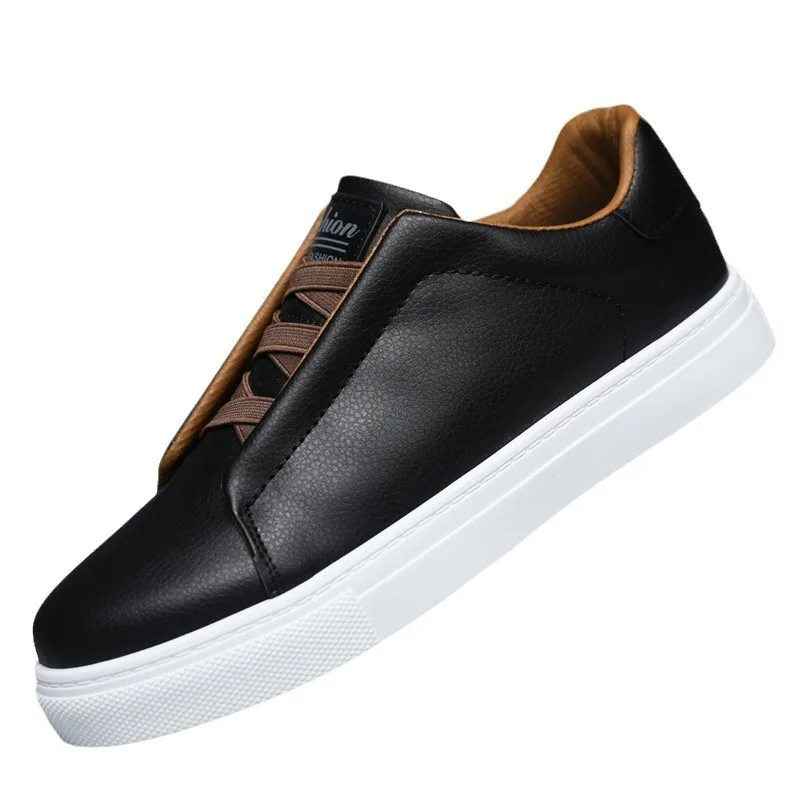 Large Size 39-48 Men Casual Shoes Breathable White Sneakers Fashion Driving Walking Tennis Shoes for Male Skate Flats Sneakers 5