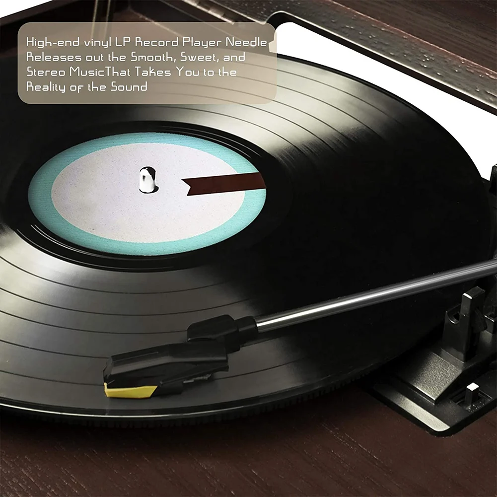 레코드 플레이어 니들, 업그레이드된 레코드 플레이어 카트리지, 다이아몬드 스타일러스 교체, Crosley,Victrola, ION, LP