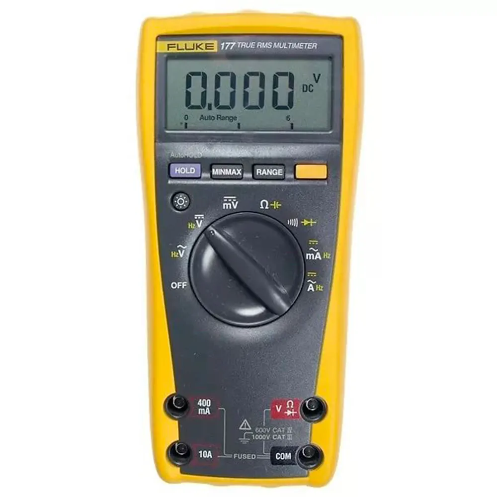 FLUKE 177 Digital Multimeter, Fluke 170 Series, 6000 Count, True RMS