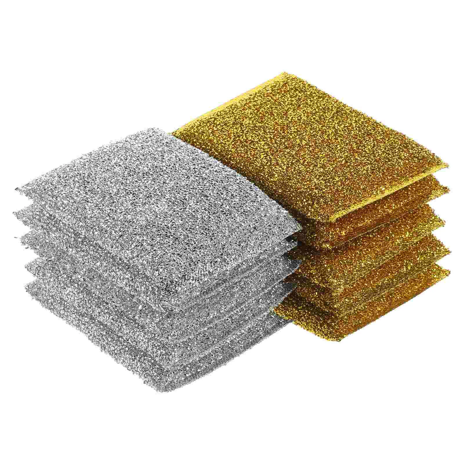 

10 Pcs Dishcloth Household Rags Cloths Dishtowels Dishwashing Cleaning Supplies Utensil Wipes