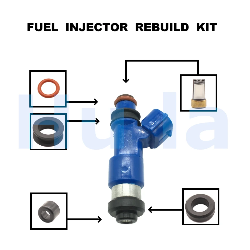 FuelInjectorServiceRepairKitFiltersOringsSealsGrommetsfor