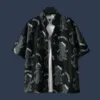 Goose Full Print Summer Button Up Shirt Men Casual Fashion Short Sleeves Shirts Button Lapel Summer 2024 Hawaiian Beach Shirt 6