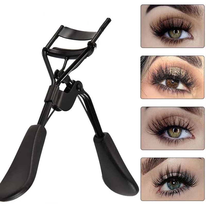 Eyelash Curler Tweezers Curved Handle Does Not Hurt Eyelashes Long-lasting Curling Eye Makeup Cosmetic Tools eyelash curler