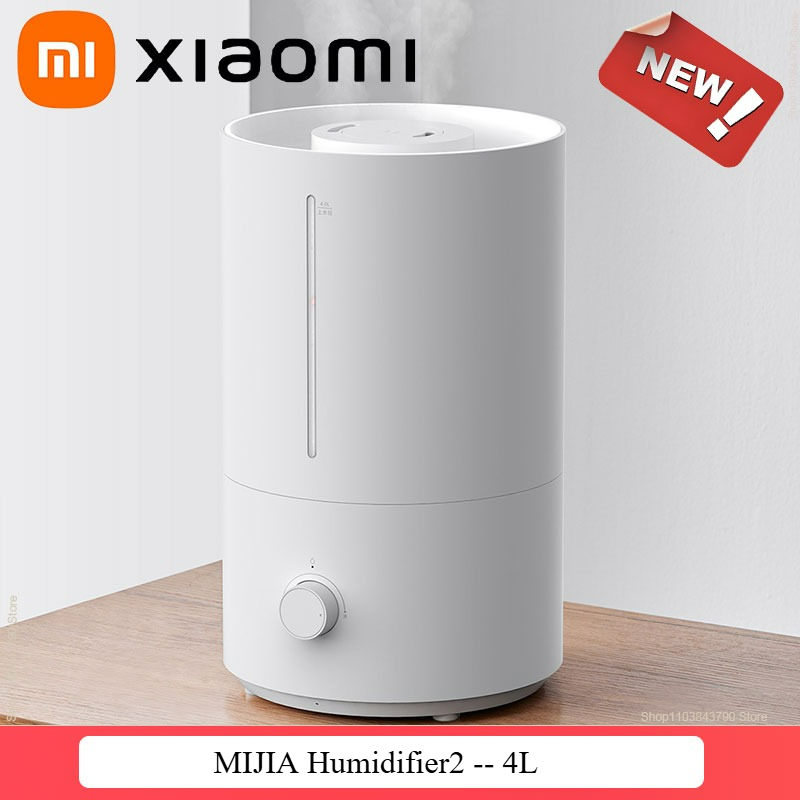 XIAOMI MIJIA Humidifier2 4L Mist Air Diffuser Aromatherapy Humidifiers Diffuser Silver Ion Antibacterial Air Humidifier For Home