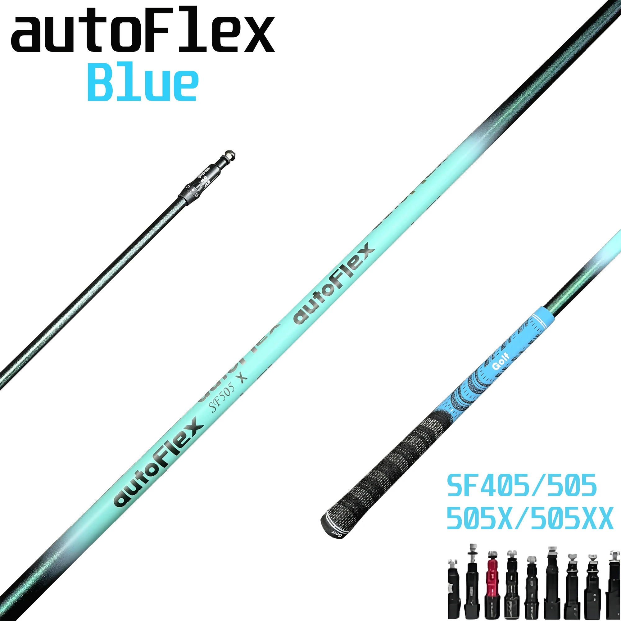 

Golf Driver Club Shafts Autoflex Tiffany blue Golf Shafts SF505xx/SF505/SF505x Flex Graphite Shaft Free Assembly Sleeve And Grip