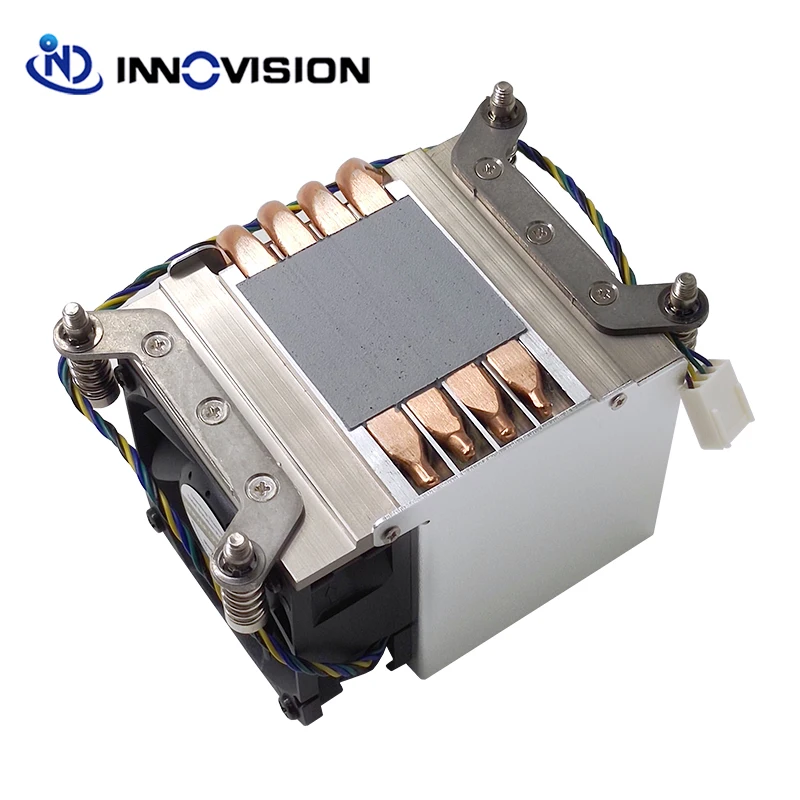 Estreito Ilm Cpu Cooler Servidor Dissipador de Calor para Xeon Cpu com Ventilador Novo Lga2011 2066 2u - Imagem 2