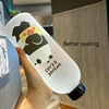 1000ml Water Bottle Panda Cup Transparent Water Bottle Drinkware Cup Leak-proof 5