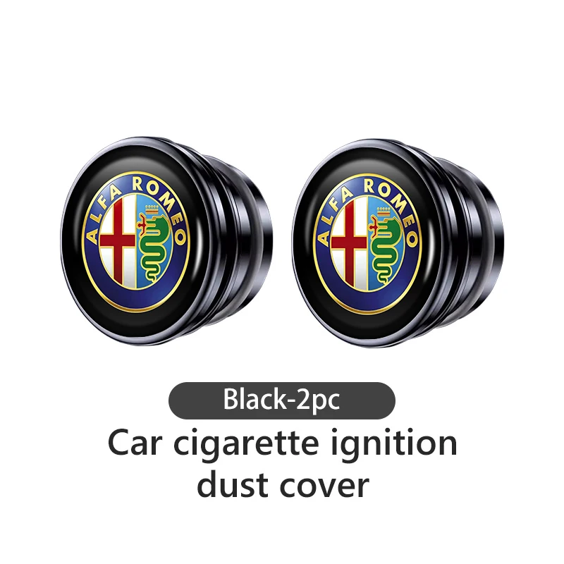 Auto Logo DustProof Car Cigarette Lighter Cover Decoration Cap