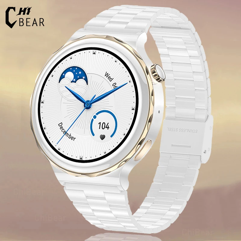 2023NewNFCBluetoothCallSmartWatchWomenGT3PRO132AMOLED360