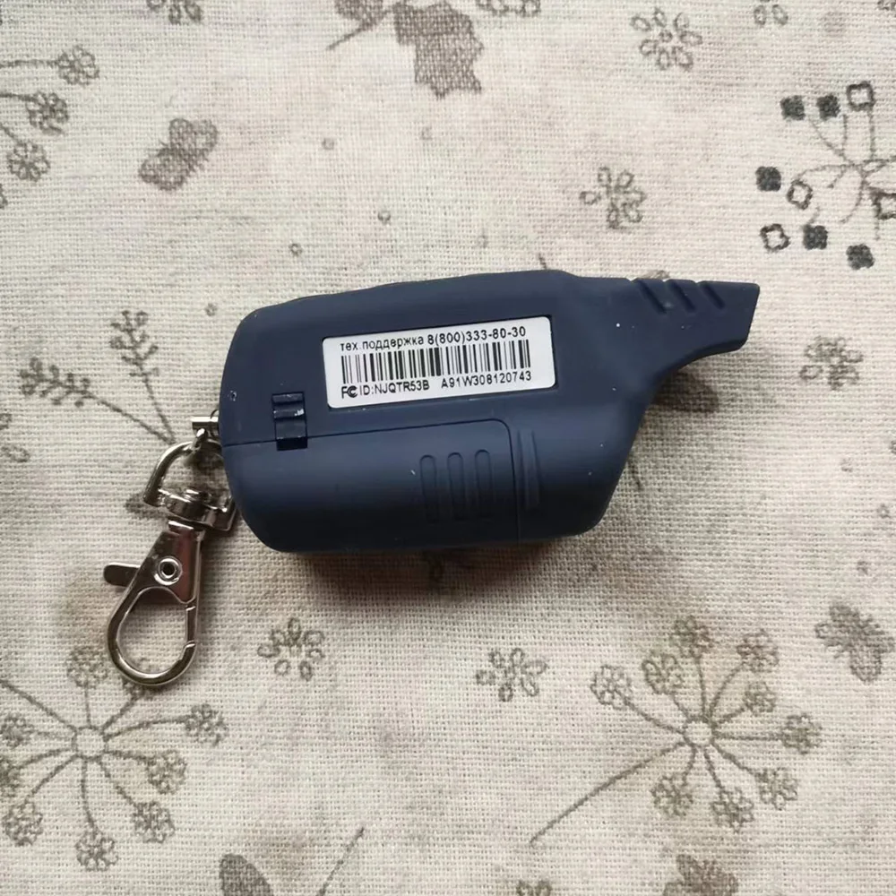A91 2-Way LCD Remote Controller Key Chain Car Anti-theft Alarm System Russian Engine Starter For Starline A91 car alarm system car alarm car alarm kit car lock remote control