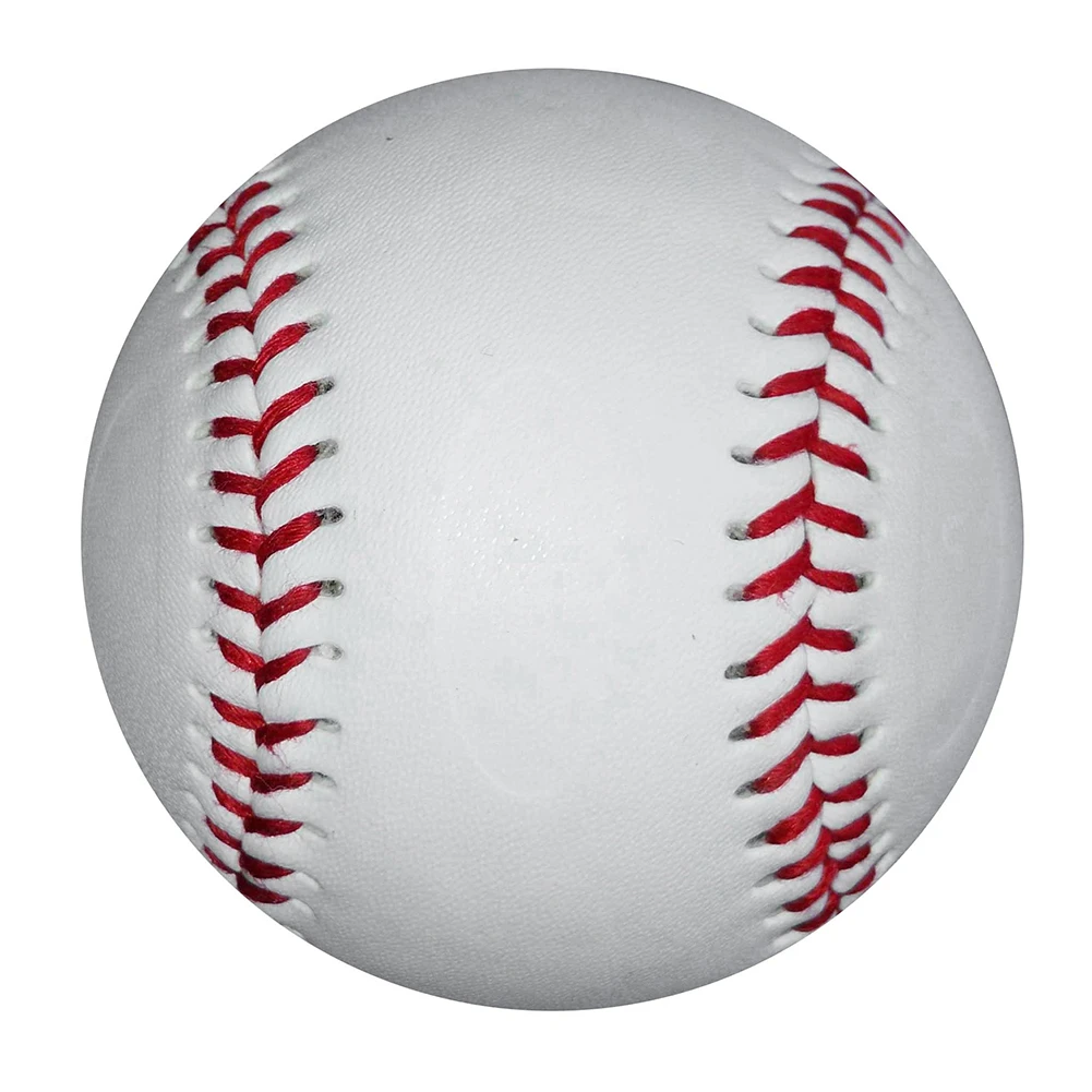 High quality 9" Handmade Baseballs PVC Upper Rubber Inner Soft Baseball