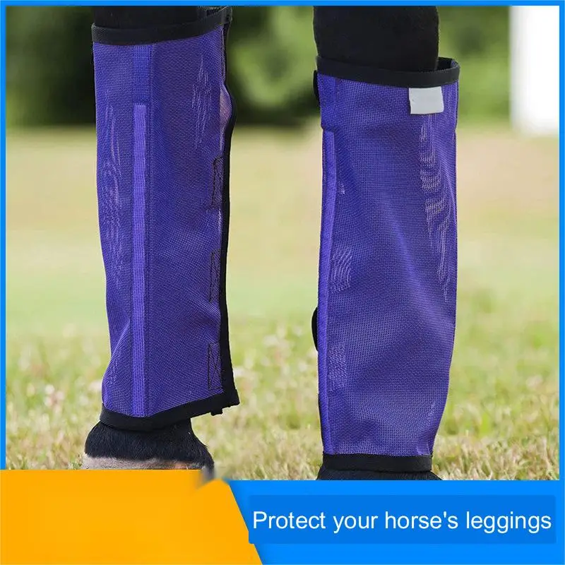 

Equestrian Supplies Horse Protective Gear, Professional Leggings,Anti-Mosquito,Anti-fly Horse Boots,Breathable Mesh Flying Boots