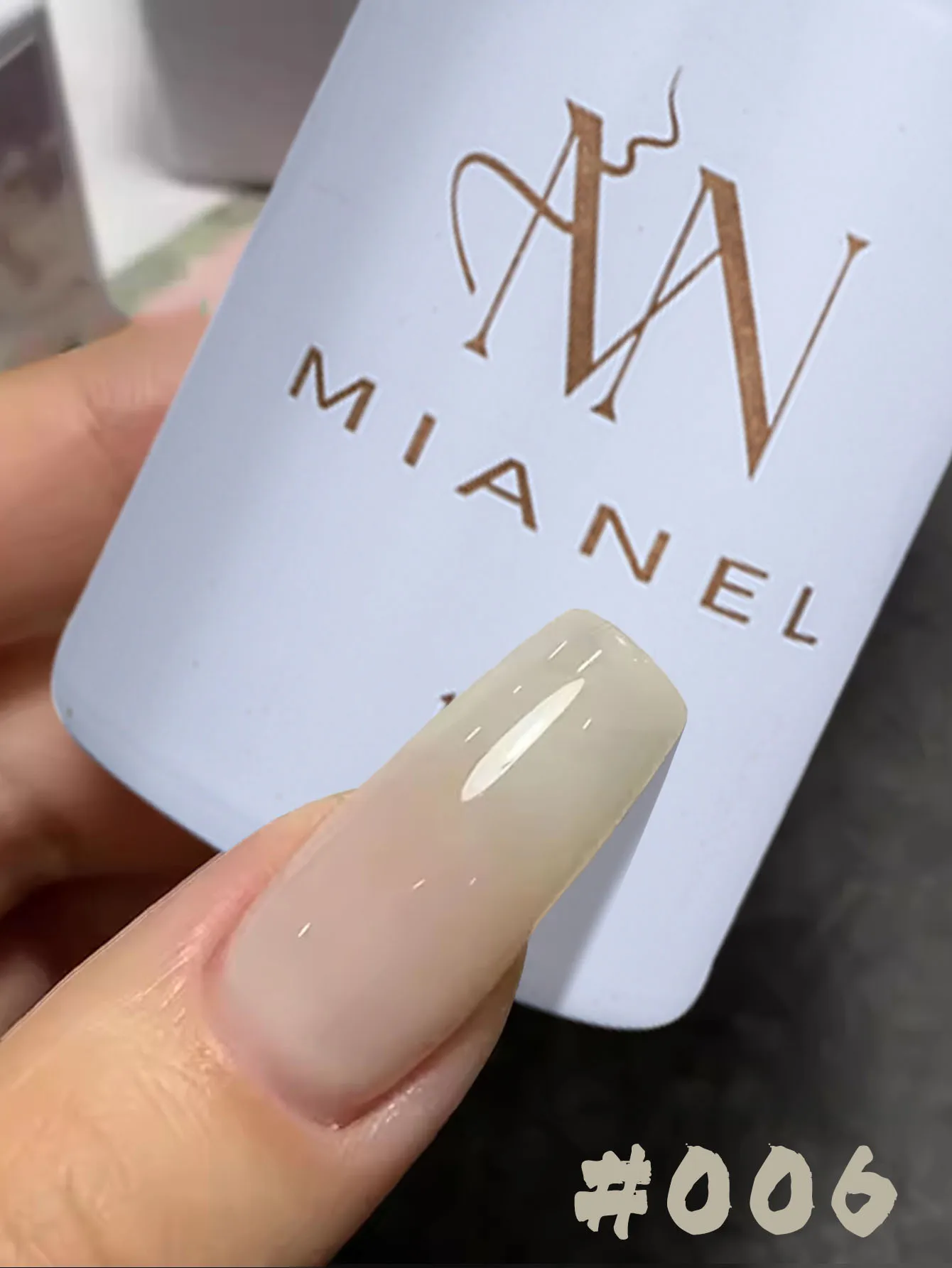MIANEL 12ML Sommer Grüne Nägel Mint Mambo Jelly Gel Nagellack 2026 Neue Eisklare Milchig Blaugrüne Serie Gel-Lack – Detail 16