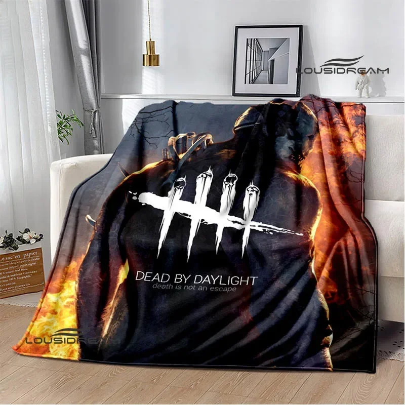 3D Game D-Dead By Daylight Print Blankets Children's Warm Blanket Soft And Comfortable Blanket Home Travel Blanket Birthday Gift 5