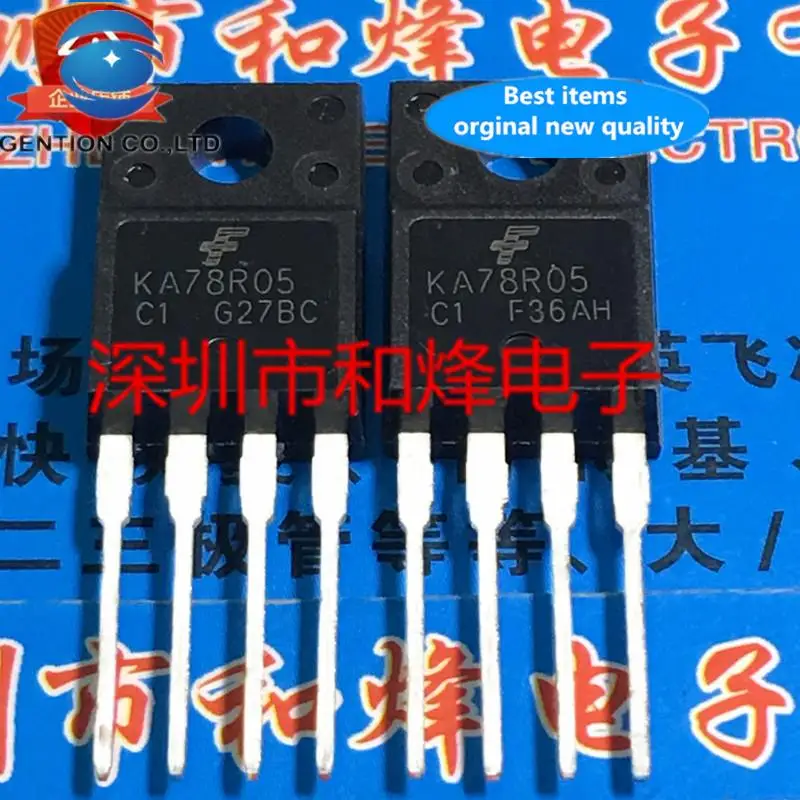 

10pcs 100% orginal new KA78R05 TO-220F