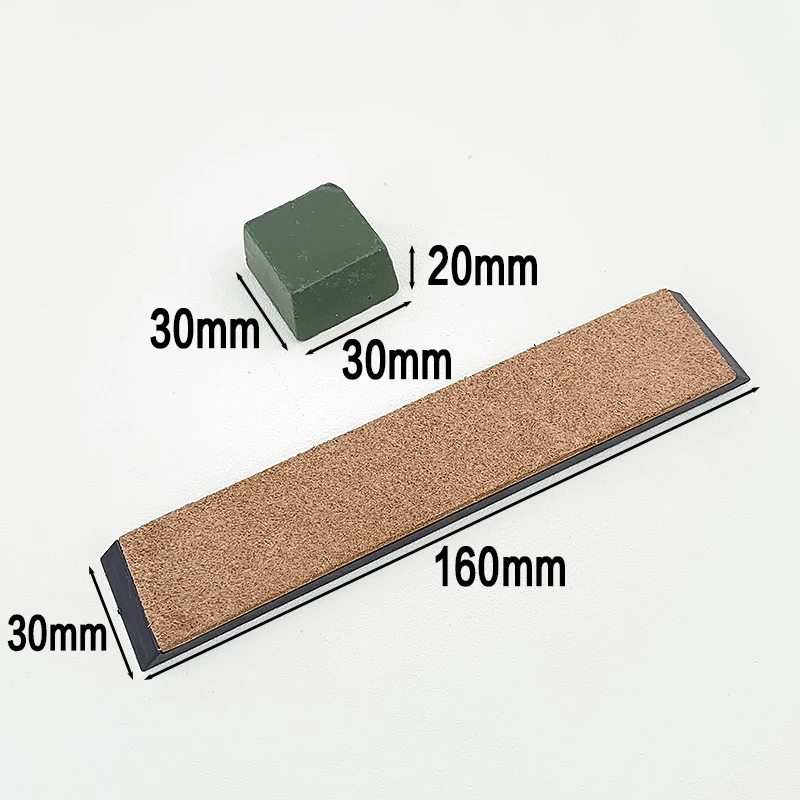 Premium Leather Polishing Paste & Knife Sharpening System