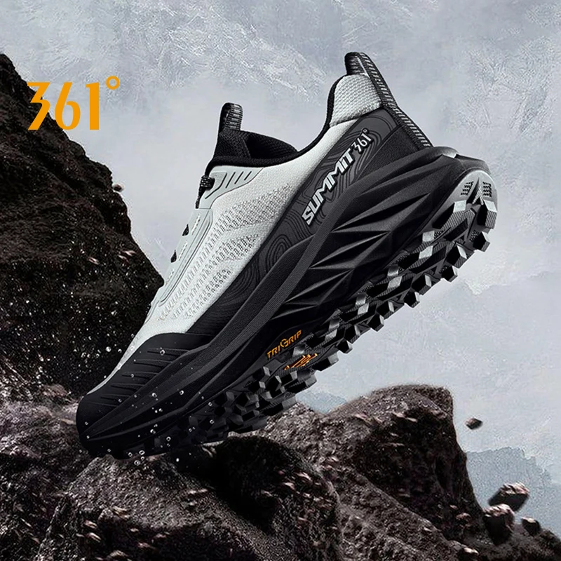361 Degrees Yushan 3.0 Men Running Shoes Hiking Cushioning