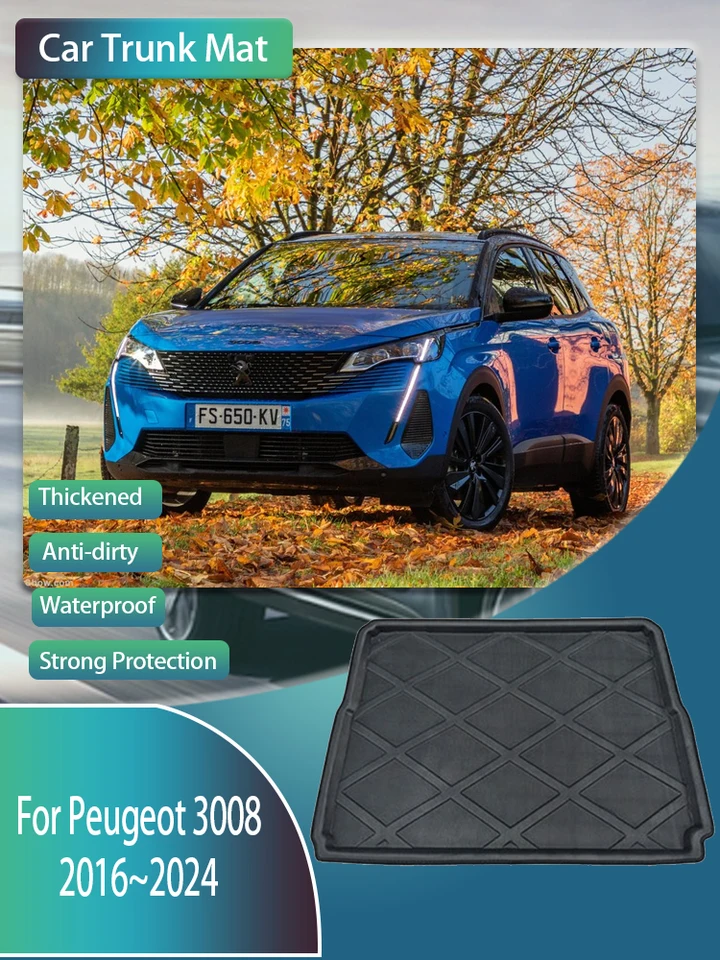 Protection De Coffre PEUGEOT 3008 2016 AUJOURD'HUI