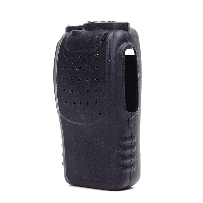 Walkie Talkie Handheld Soft Silicone Case Protection Cover For Baofeng BF-888S 888S for Retevis H777 H-777 Two Way Radio Black lot 10pcs mini ptt speaker mic microphone for baofeng uv 5r bf 888s retevis h777 rt3 tyt puxing qusheng radio walkie talkie